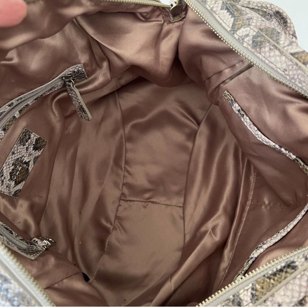 Cole Haan Snake print satchel - Picture 3 of 4